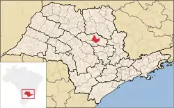 Location in São Paulo  state