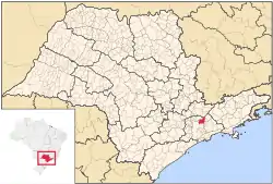 Location of Guarulhos