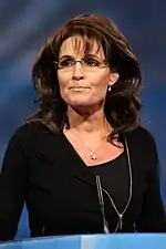 Former Governor and 2008 vice presidential nomineeSarah Palinfrom Alaska(2006–2009)