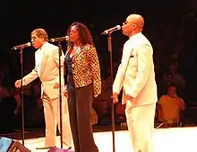 Richie Freeman, Nadina Perry and Eugene Dobbs.