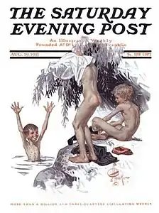 Cover of the Saturday Evening Post, August 19, 1911