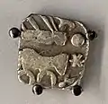 Saurasena coin, 400-300 BCE.