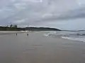 Sawtell's beach to the northern end