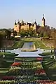December (2): The gardens of Schwerin Palace during 2009 Federal Garden Show (BUGA)