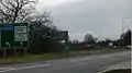 A66 just west of Scotch Corner junction with the A1(M), looking east
