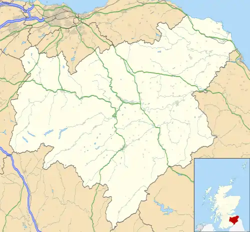 Peebles is located in Scottish Borders