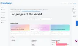 Photo of the print 17th edition of Ethnologue