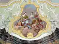 Library fresco
