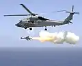 US Seahawk launching AGM-119 Penguin (2002)