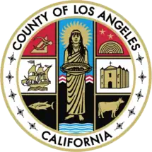 Seal of the County of Los Angeles (2014–2016)