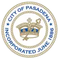 Official seal of Pasadena, California