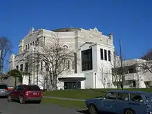 The Langston Hughes Performing Arts Center in the Central District, originally the Bikur Cholim synagogue (B. Marcus Priteca, 1915)