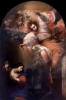 Sebastiano Mazzoni, Annunciation, c. 1650