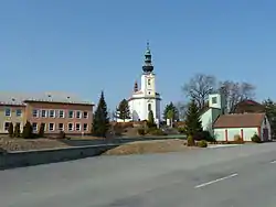 Centre with Church of Saint Michael