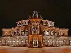 The Semperopercode: deu promoted to code: de  in Dresden, Germany