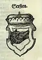 Serbia, by Martin Schrott (ca. 1580)
