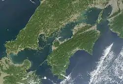 The Setouchi region in Japan