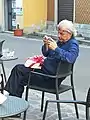 Sgarbi, in Casalpusterlengo, on 15 July 2020, just before the lecture I tesori di Lodi, Codogno e Casalpusterlengo.