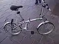 Shaft-driven folding bicycle