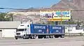 Sherwin-Williams Paints truck on US 95 Nevada