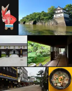 Camp Shibata, Shibata CastleKingyo Daiwa, Shimizu-enTsukioka Onsen, Zoni