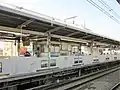 Platforms of Shinkoiwa after platform edge doors were added