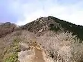 Mount Shindainichi from Mount Gyoja