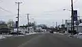 Looking south at downtown Shiocton
