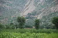 Base of Dhosi Hill