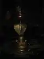 The Shiva Linga inside the temple