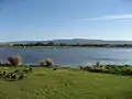 Portion of lake used for Shoreline Aquatic Center rentals and classes