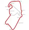 Bridge Grand Prix Circuit: Length: 3.194 miles. Previously (before 2010) known as just 'Grand Prix Circuit'. Last modified in 2000, used for the British Grand Prix up to 2009. Now permanently decommissioned (see above).