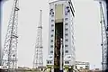 Simorgh during launch preparations