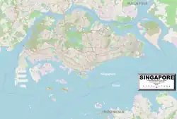 Image 31Enlargeable, detailed map of Singapore (from Geography of Singapore)