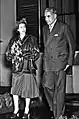 Sir Edwin Wijeyeratne with Queen Elizabeth II.