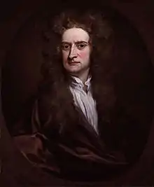 Image 18Isaac Newton in a 1702 portrait by Godfrey Kneller (from Scientific Revolution)