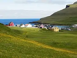 Skálavík in July 2012