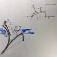 Chair blue