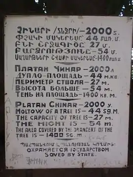 Information sign