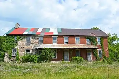 View from the east
