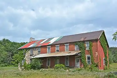 View from the northeast