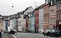 The street of Skovvejen and the surrounding quarter of Skovvejskvarteret also forms part of the registration.