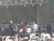 Rain City Drive (as Slaves) performing in 2016
