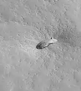 Small volcano in Phoenicis Lacus quadrangle.  Image covers a distance 1.9&nbsp;mi (3.1&nbsp;km) long.