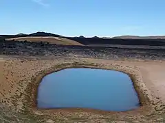 Small lake in Krafla