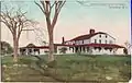 Smith's Castle in a turn of the 20th century postcard