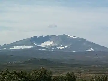 View of the east side from the E6 highway