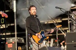 Connolly with Snow Patrol at Rock am Ring 2018