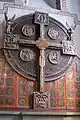 The "plate cross" (Scheibenkreuz) in St. Mary's (Hohnekirche) in Soest (around 1200)