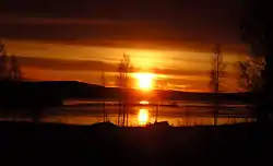 November 2011 Sunrise in Hedenäset